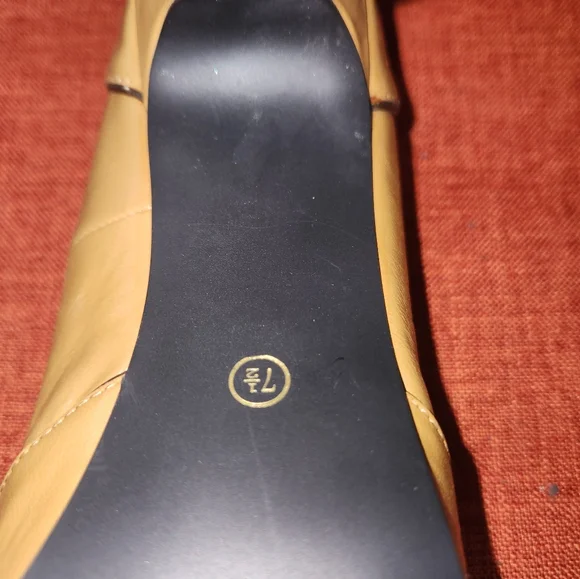 Women's Tan Peep Toe 4in High Heels By Shoe Dazzle Sz 7.5 - Picture 13 of 15